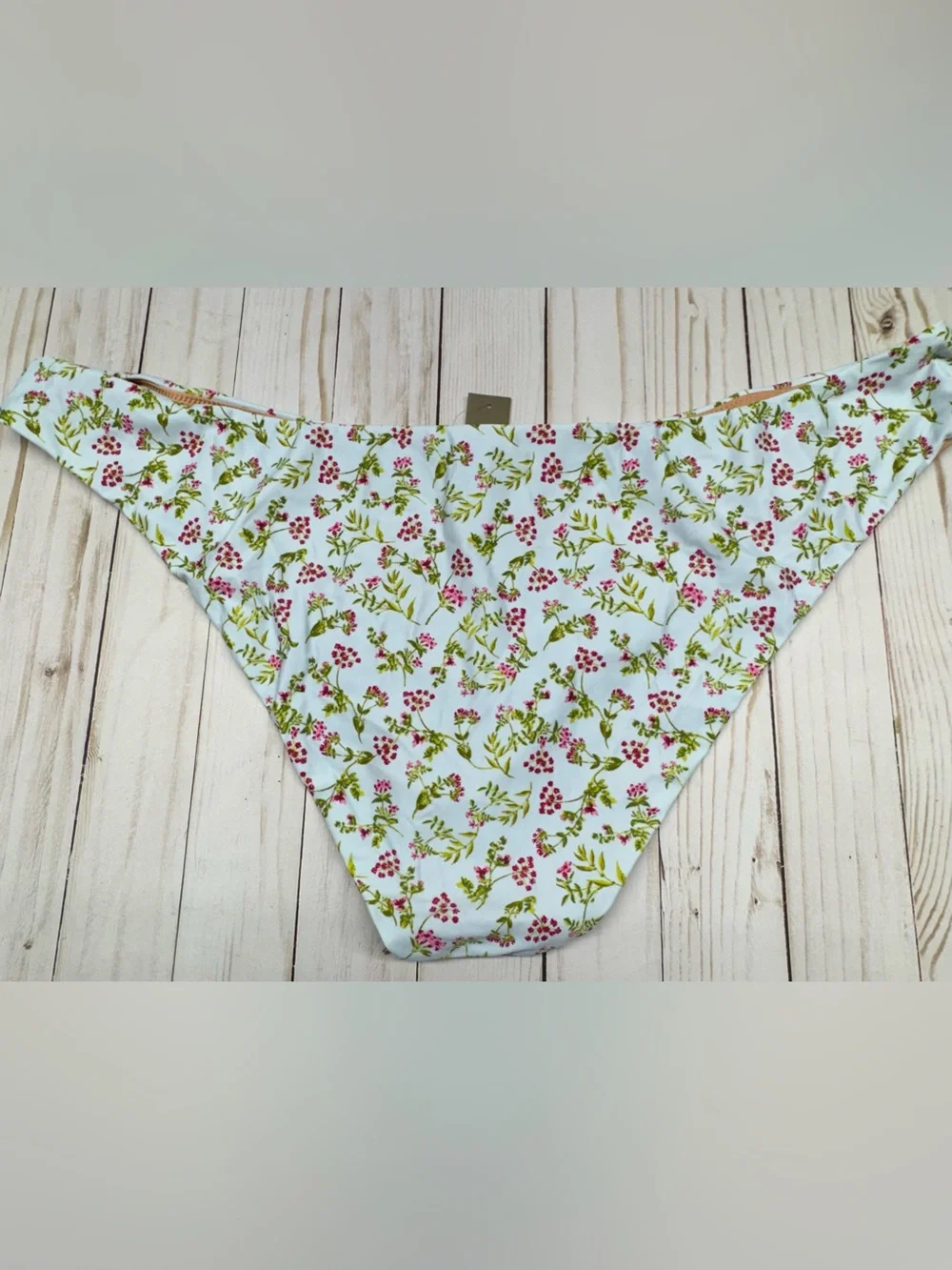 J. Crew Knot Bandeau Bikini Top & Curved-waist Bikini Bottom Swimwear 2pc. Set